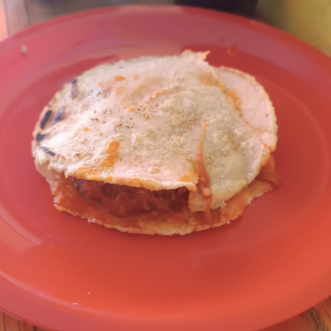 Gordita de Deshebrada
