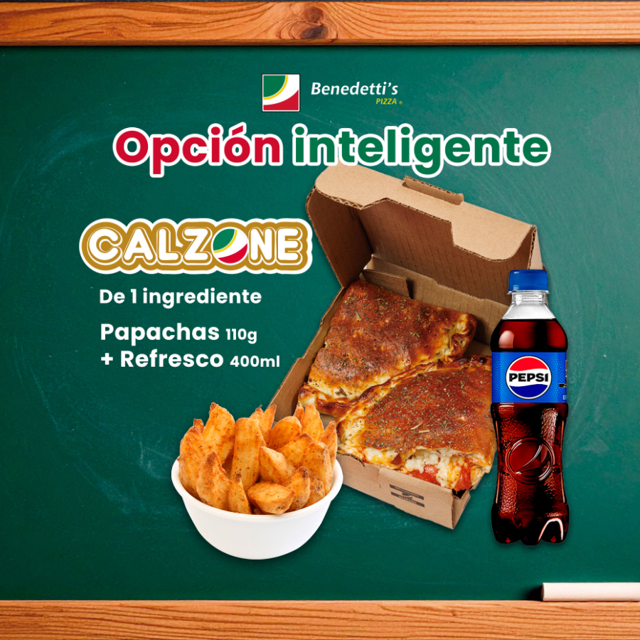 Paquete Calzone 1 ingrediente