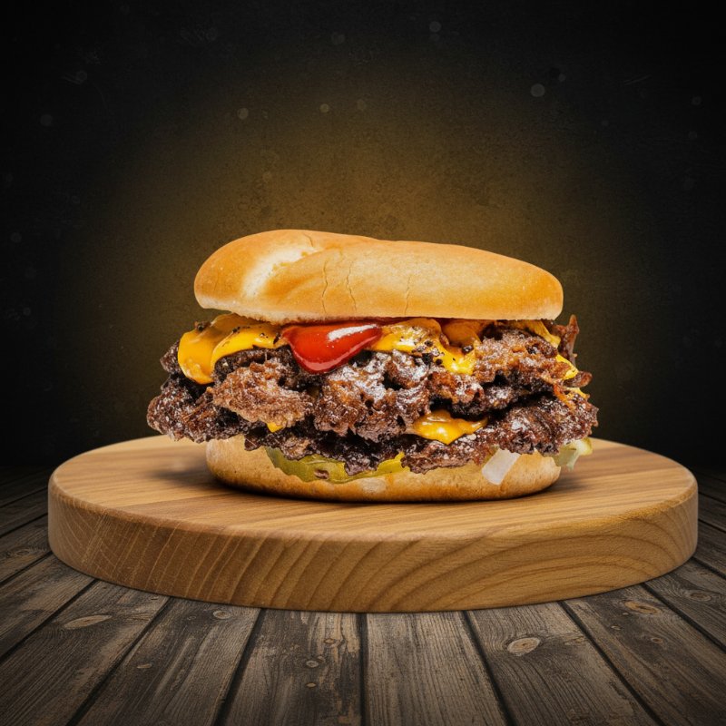 Double Smash Grilled Burger