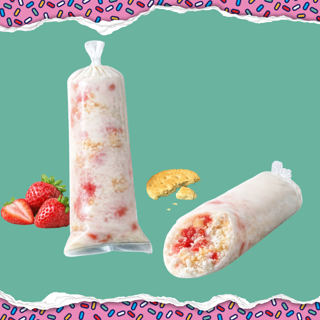 Boli de Cheesecake de Fresa