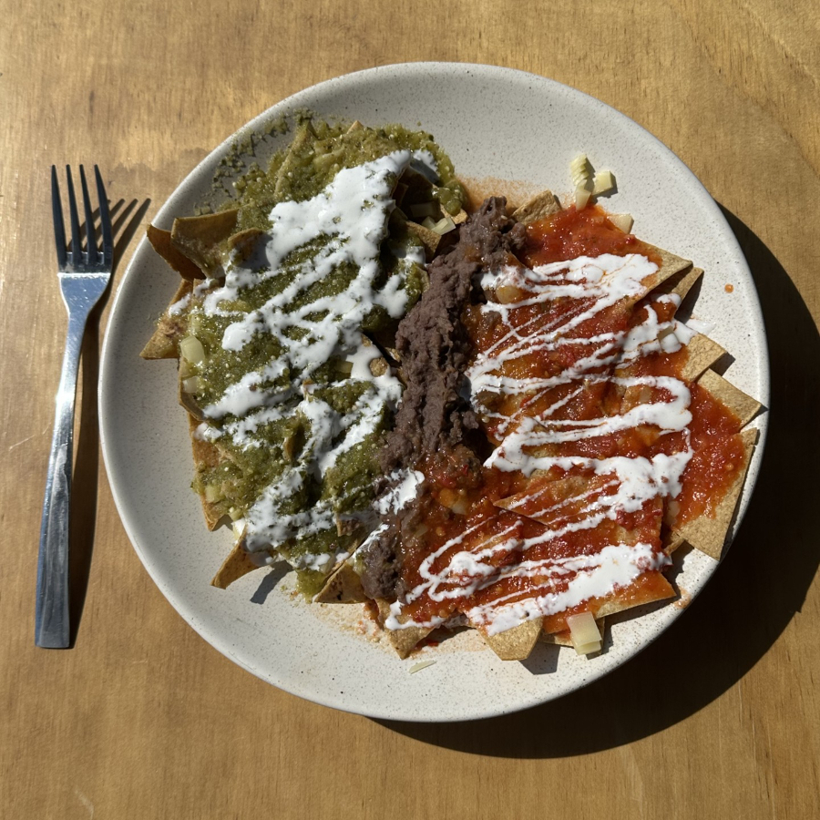 Chilaquiles divorciados