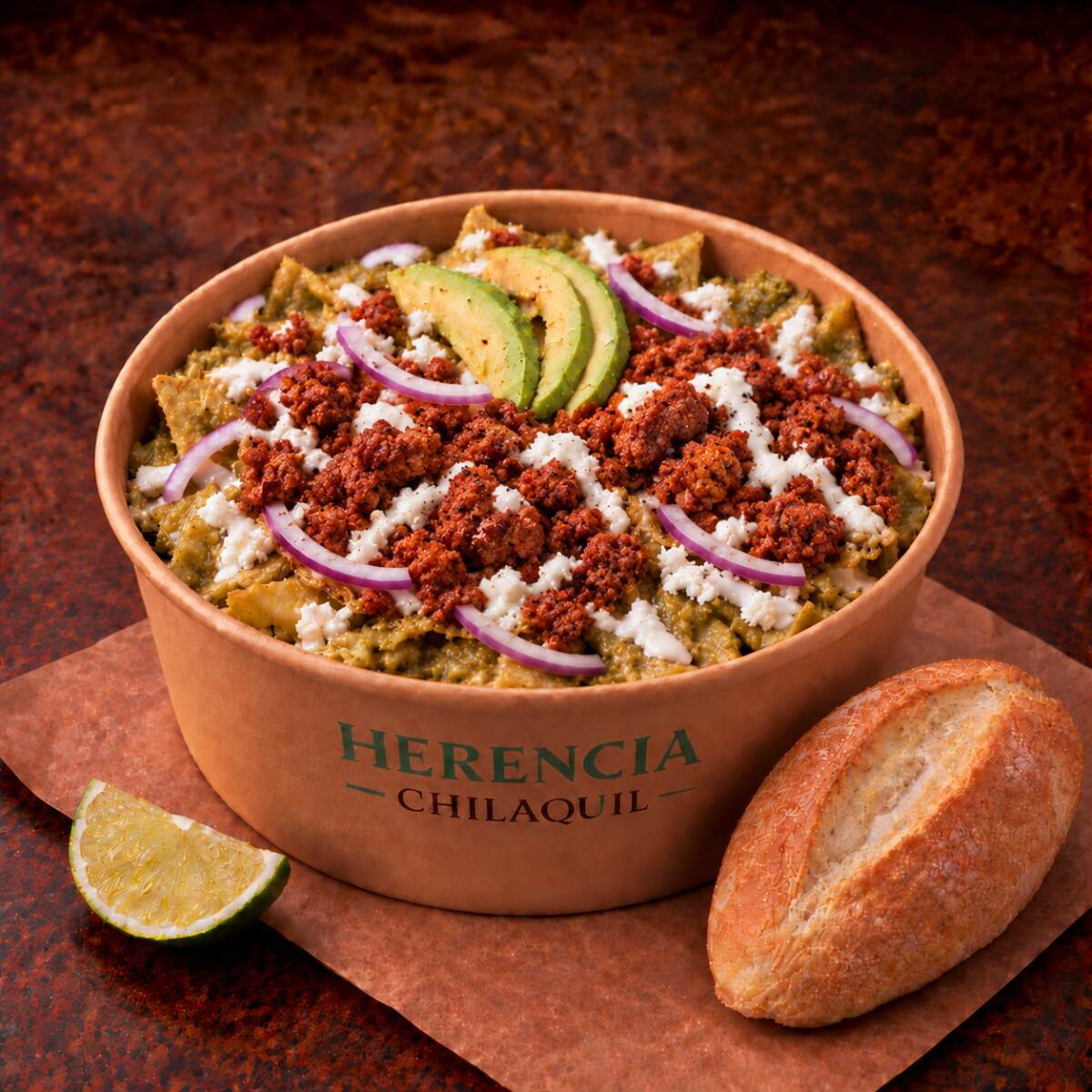 Chilaquiles con Chorizo