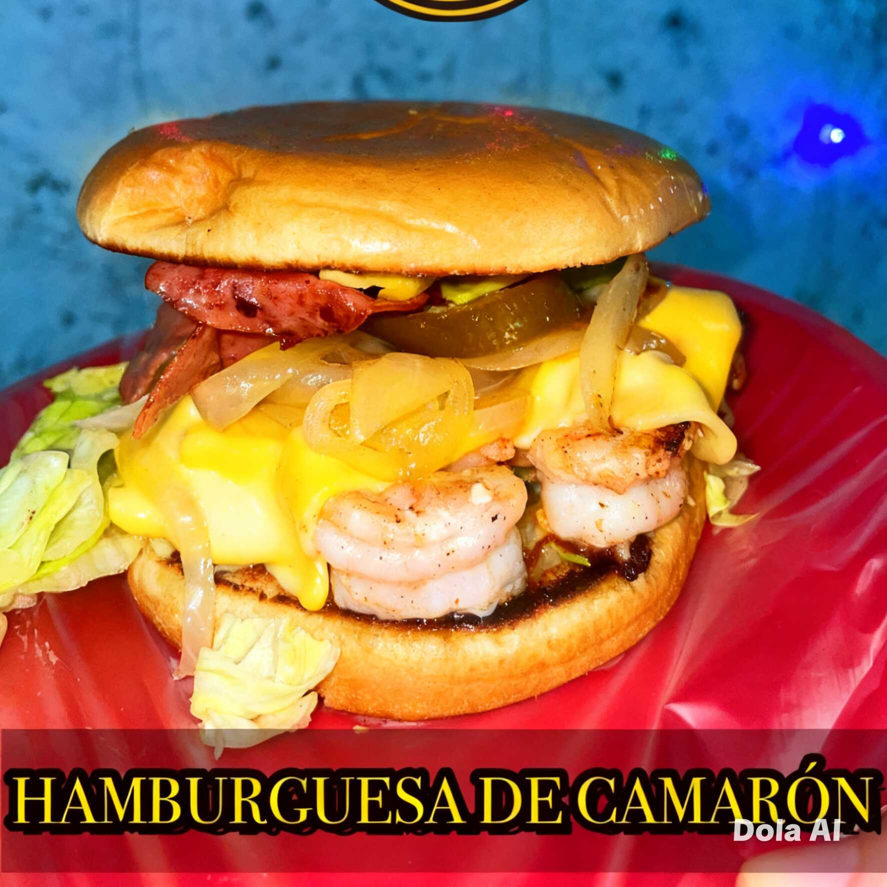 Hamburguesa de Camaron