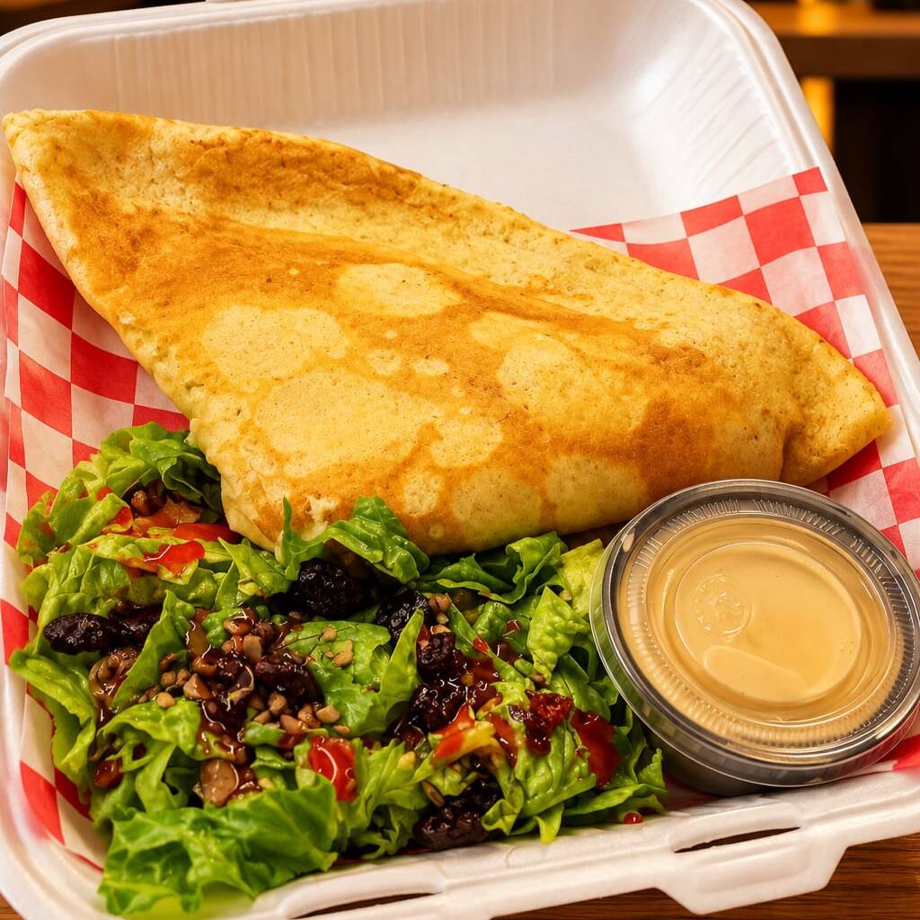 Crepa Salada De Jamón