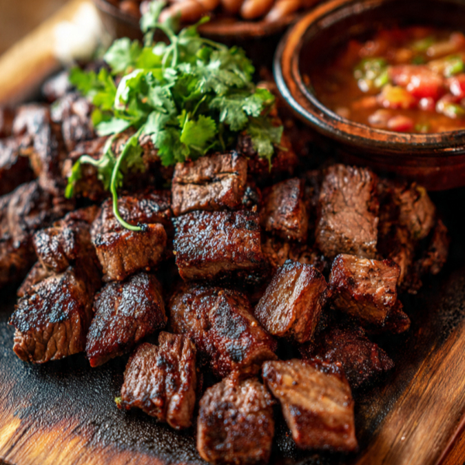 Parrillada Individual con Frijoles