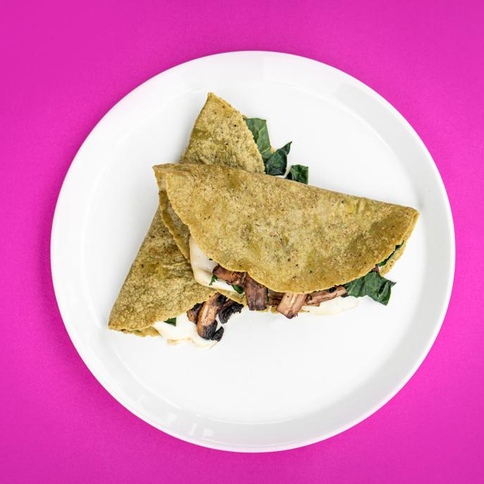 Quesadillas de Masa de Nopal