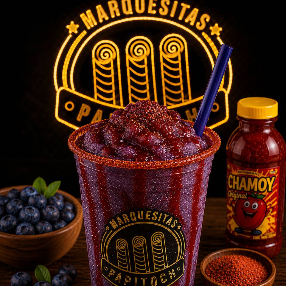 Chamoyada Sabor a Blueberry Grande