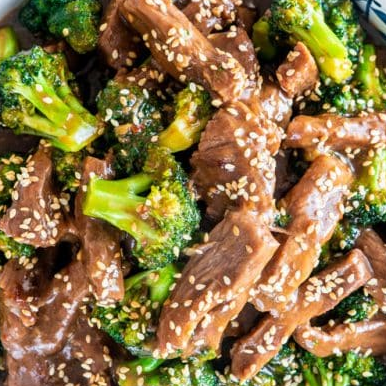 Carne de Res con Brócoli