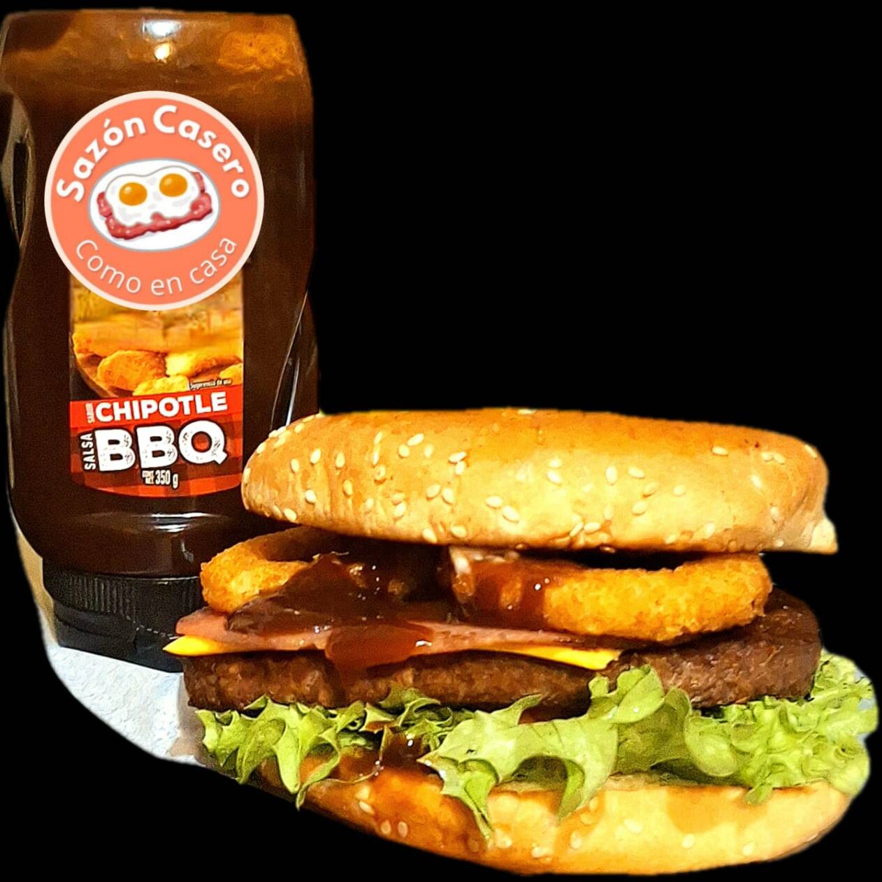 Hamburguesa Onion BBQ