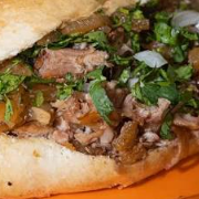 Una torta de carnitas