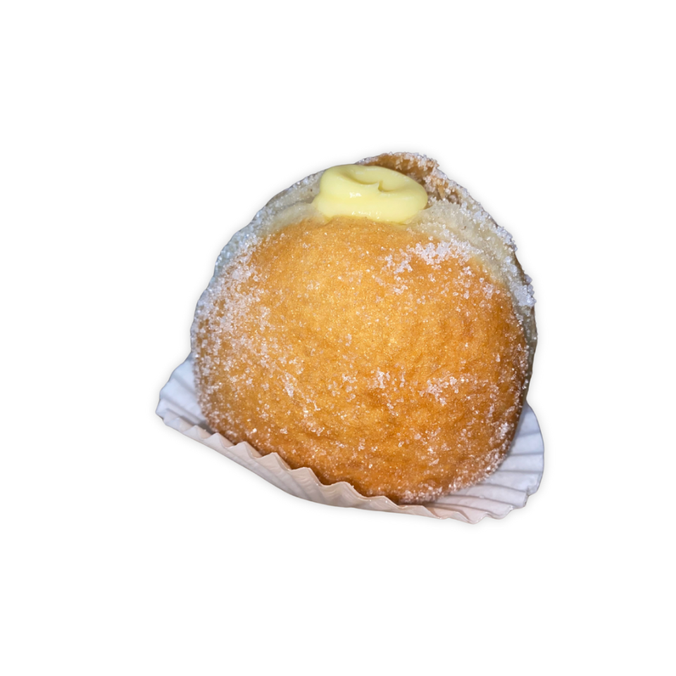BERLINESA RELLENA DE CREMA PASTELERA