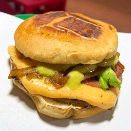 Hamburguesa De Arrachera