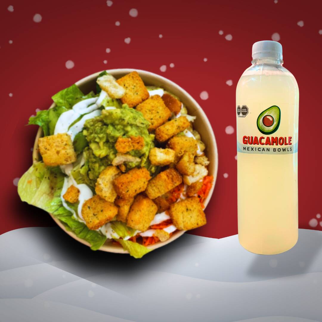 Arma Tu Ensalada Grande + 1 Bebida