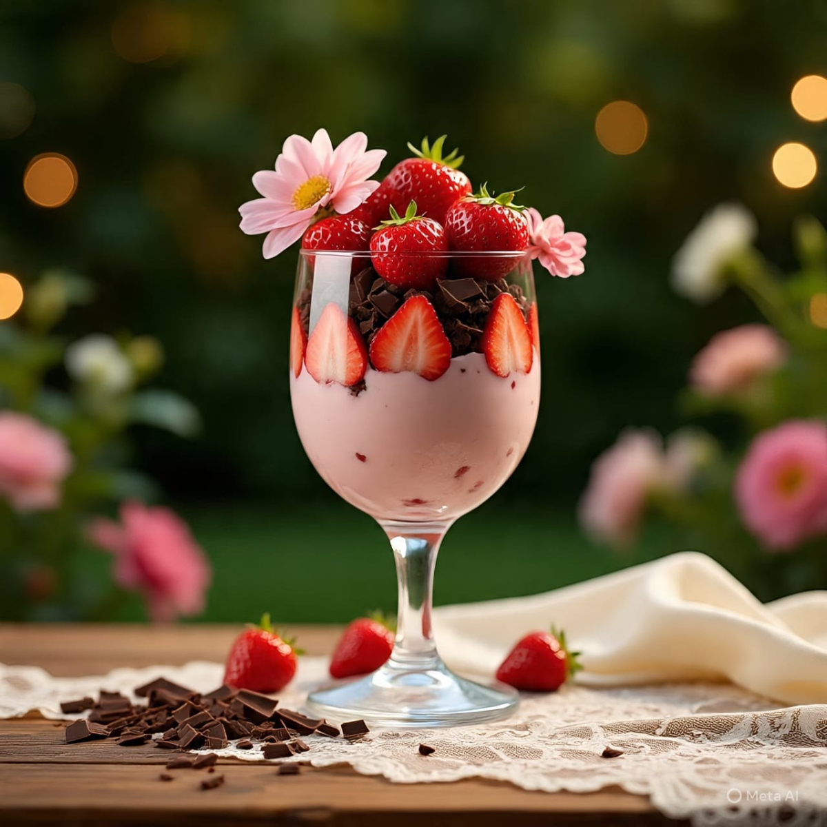 Fresas con Crema