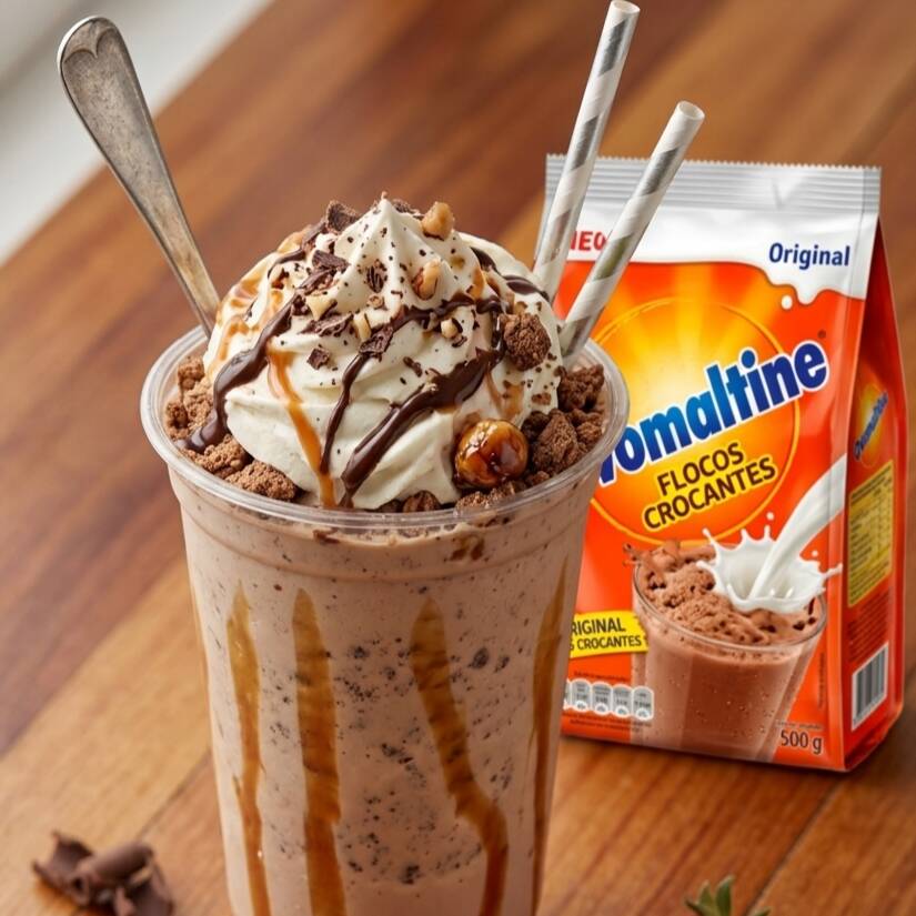 Milk Shake cremoso e cheio de sabor! Nosso milk shake é preparado com sorvete de qualidade, a sua escolha, com aquela textura e sabor inconfundível. Uma explosão de prazer para os amantes de Milk Shake.