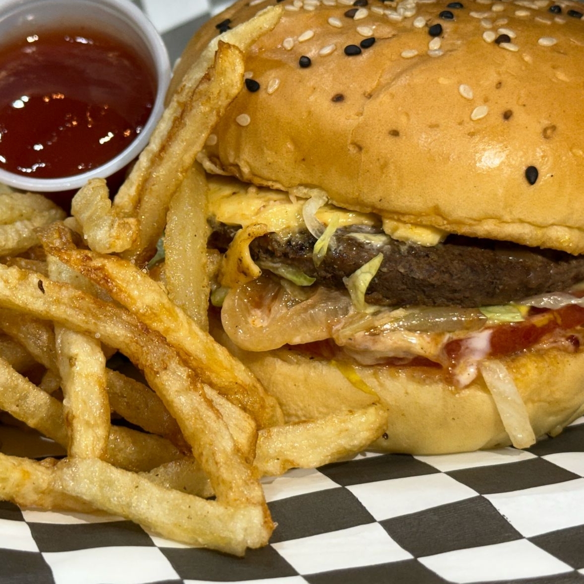 Hamburguesa Sencilla con Papas