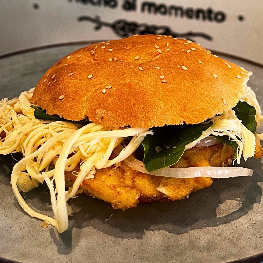 Cemita de Milanesa de Pollo