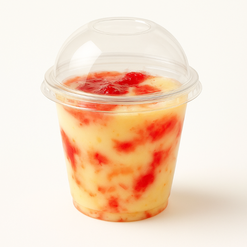 Postre de gelatina mosaico