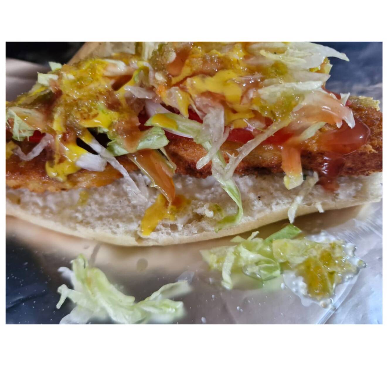 Lonche de Milanesa de Pollo