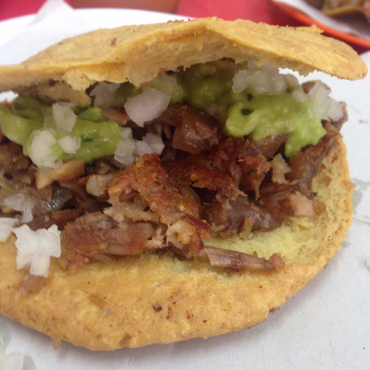 Gordita de Carnitas