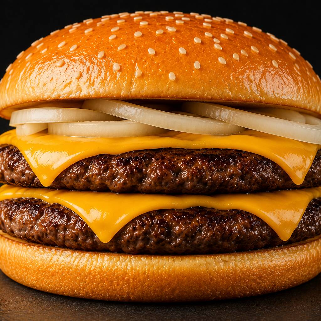 Hamburguesa Con Queso