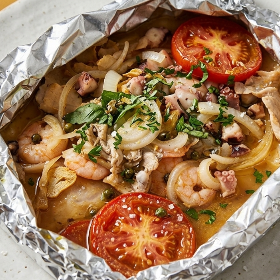 Filete Relleno de Mariscos