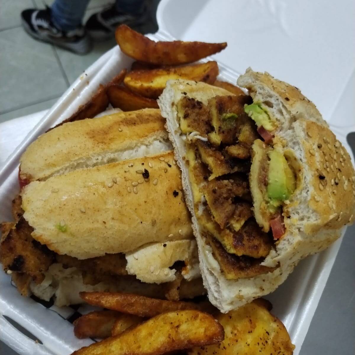 Torta de Milanesa de Pollo