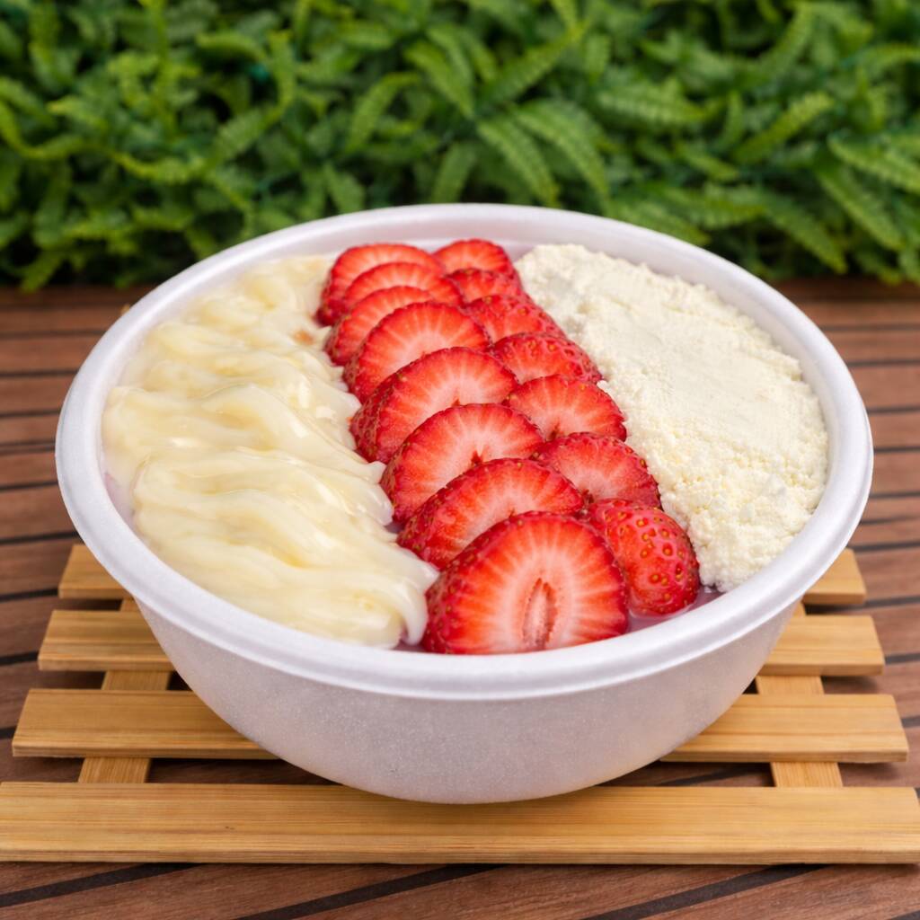 Marmita de 1 litro com 4 complementos grátis... Em média 1 a 1.2 kg