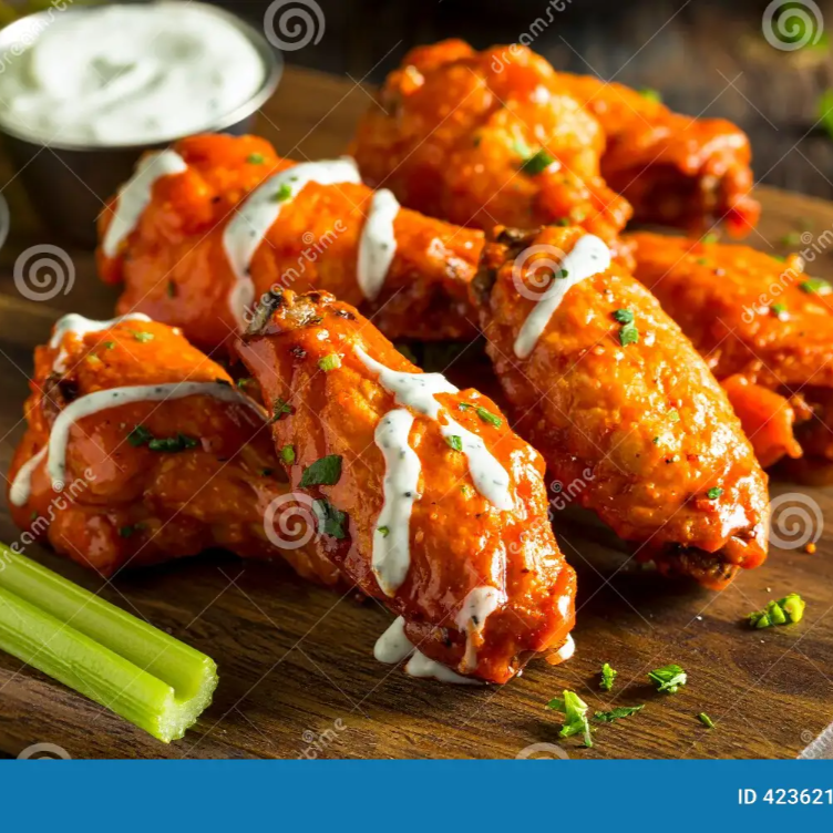 Paquete Pareja Alitas Buffalo Ranch