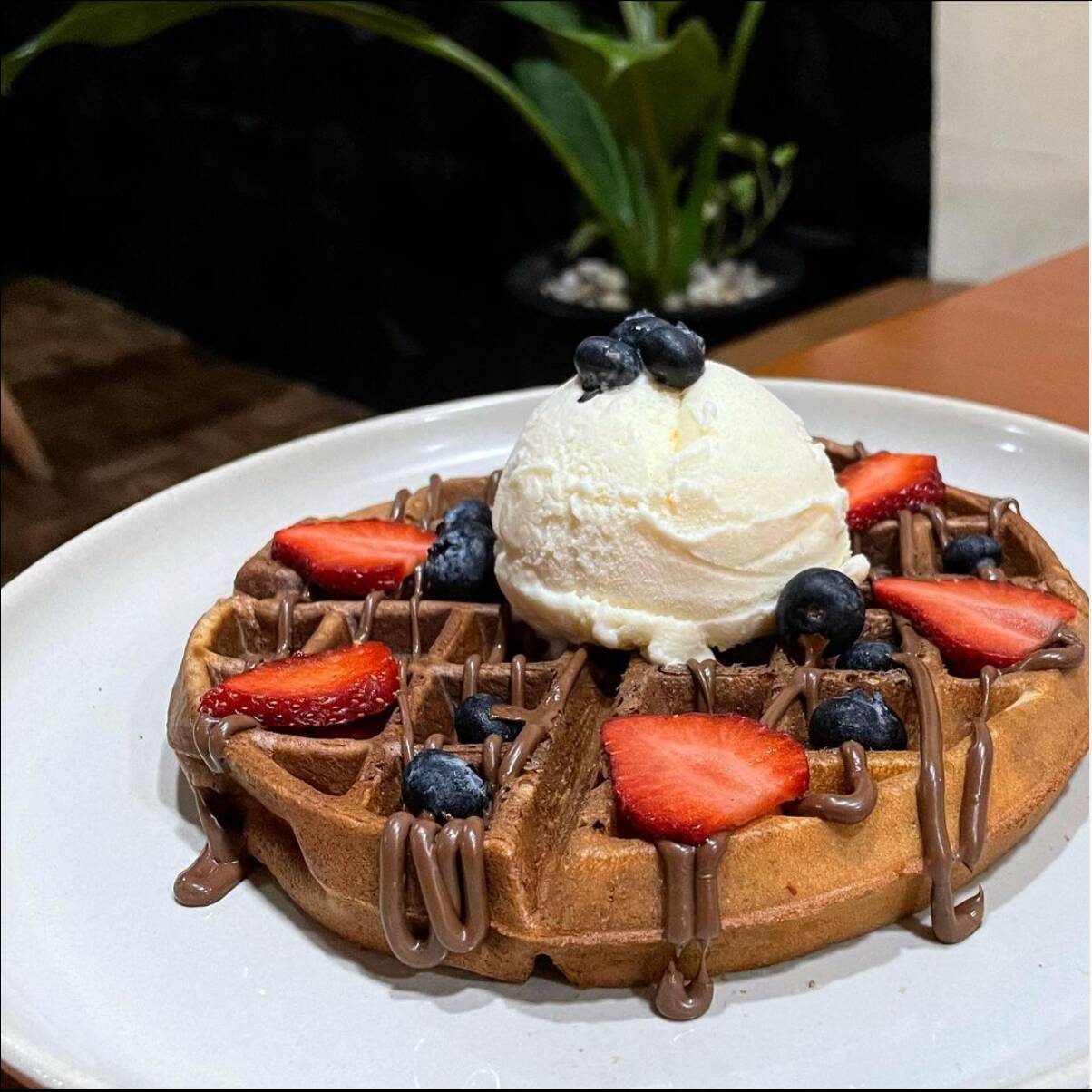 Waffle de Nutella