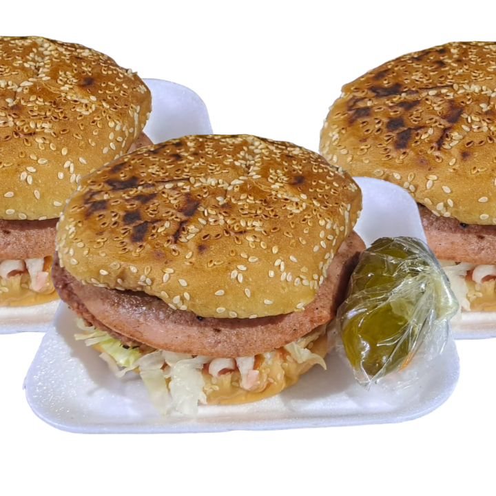 3 Hamburguesas Sencillas