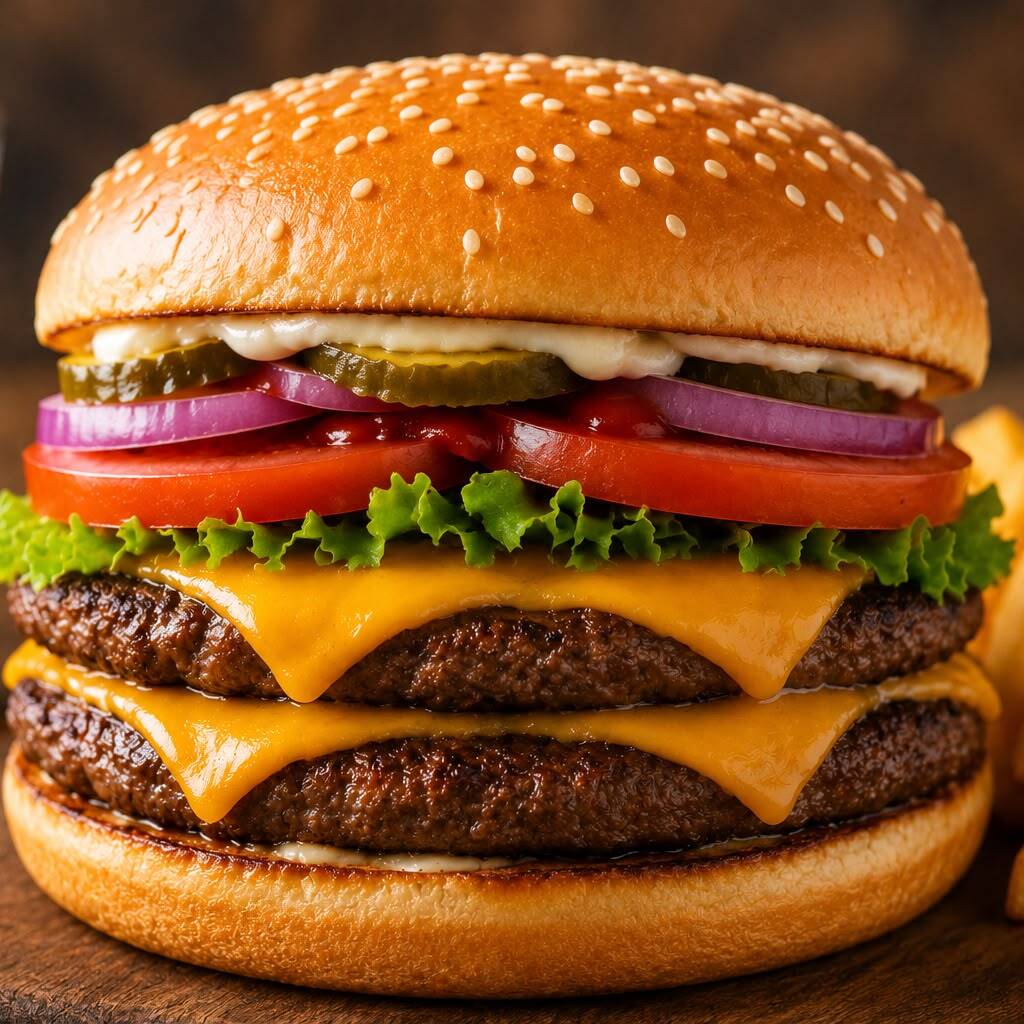 Hamburguesa Doble