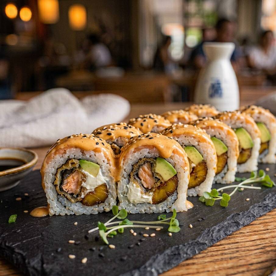 SALMON SKIN ROLL