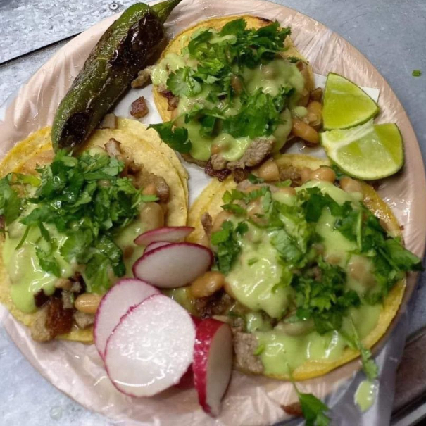 TACOS DE BISTEC