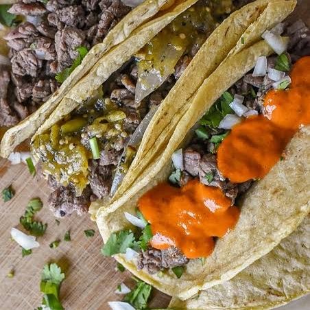 Taco de Carne Top Sirloin Maiz