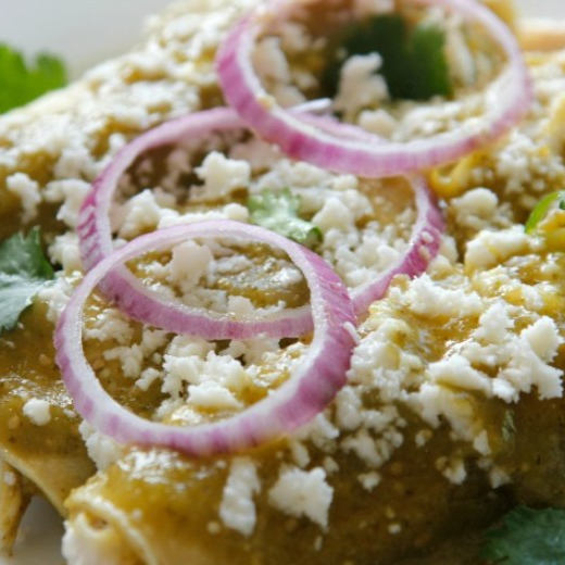 Enchiladas Verdes (4 Pz)