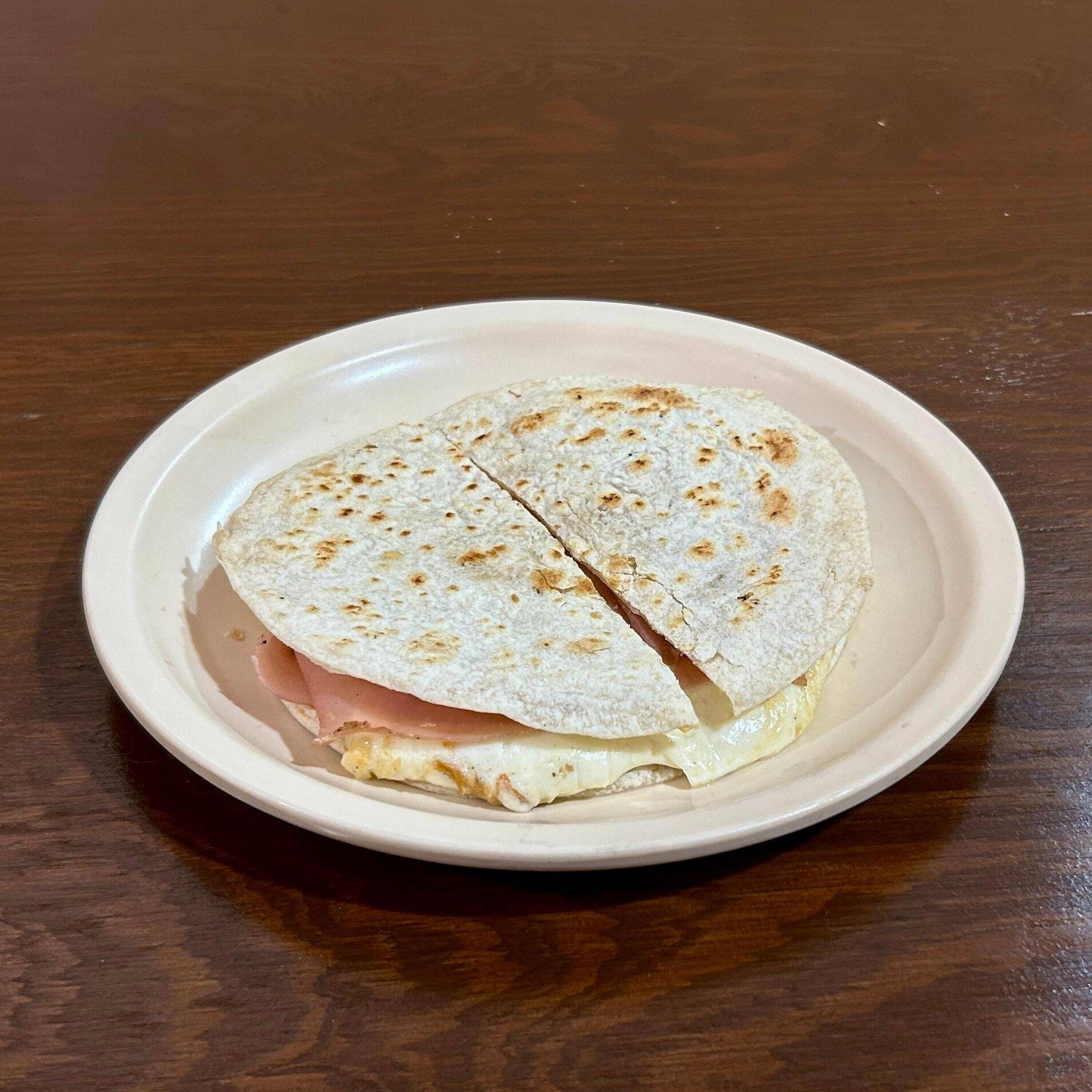 Sincronizada con Jamón