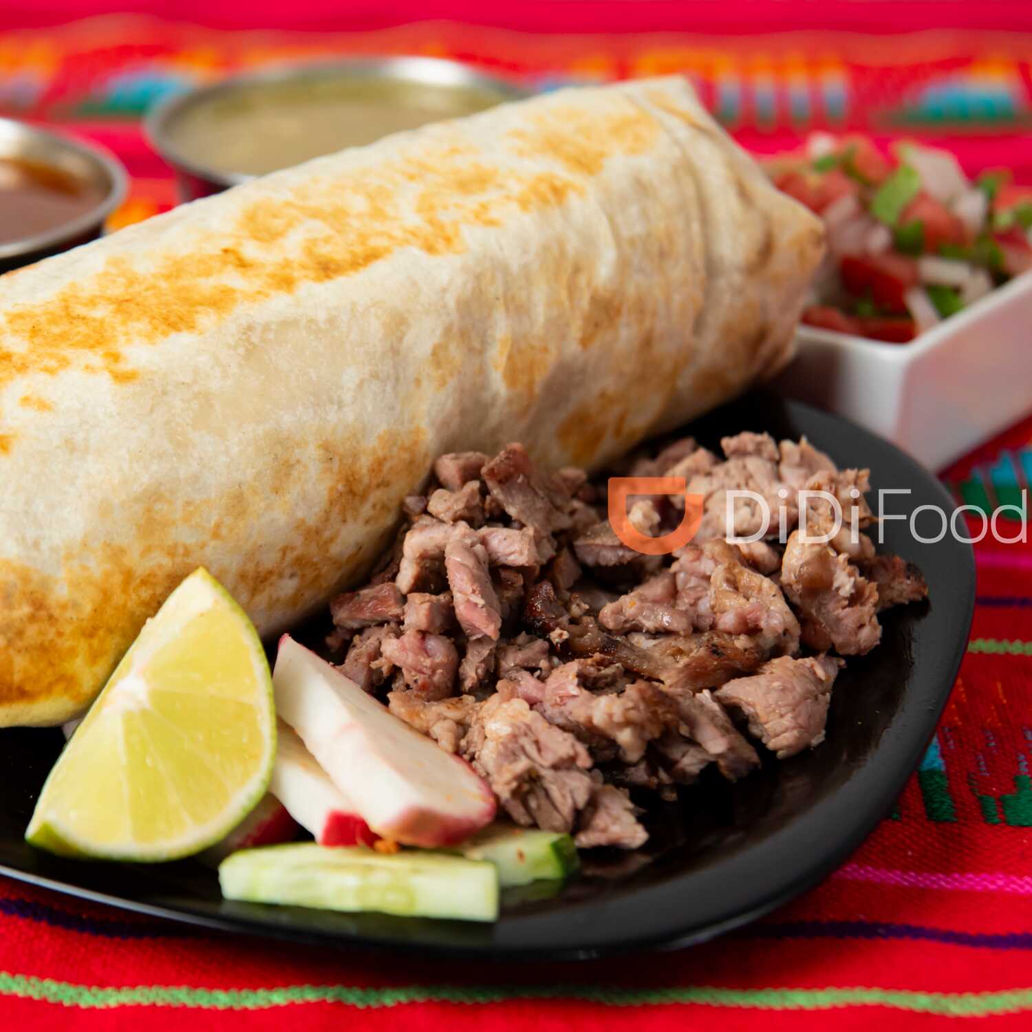 promo Burrito Bistec en salsa verde