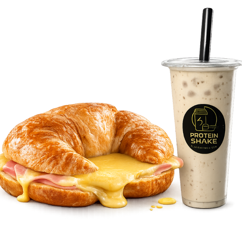 Protein Shake Croissant Combo
