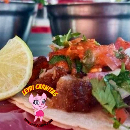 Taco de Chicharron de Cachete