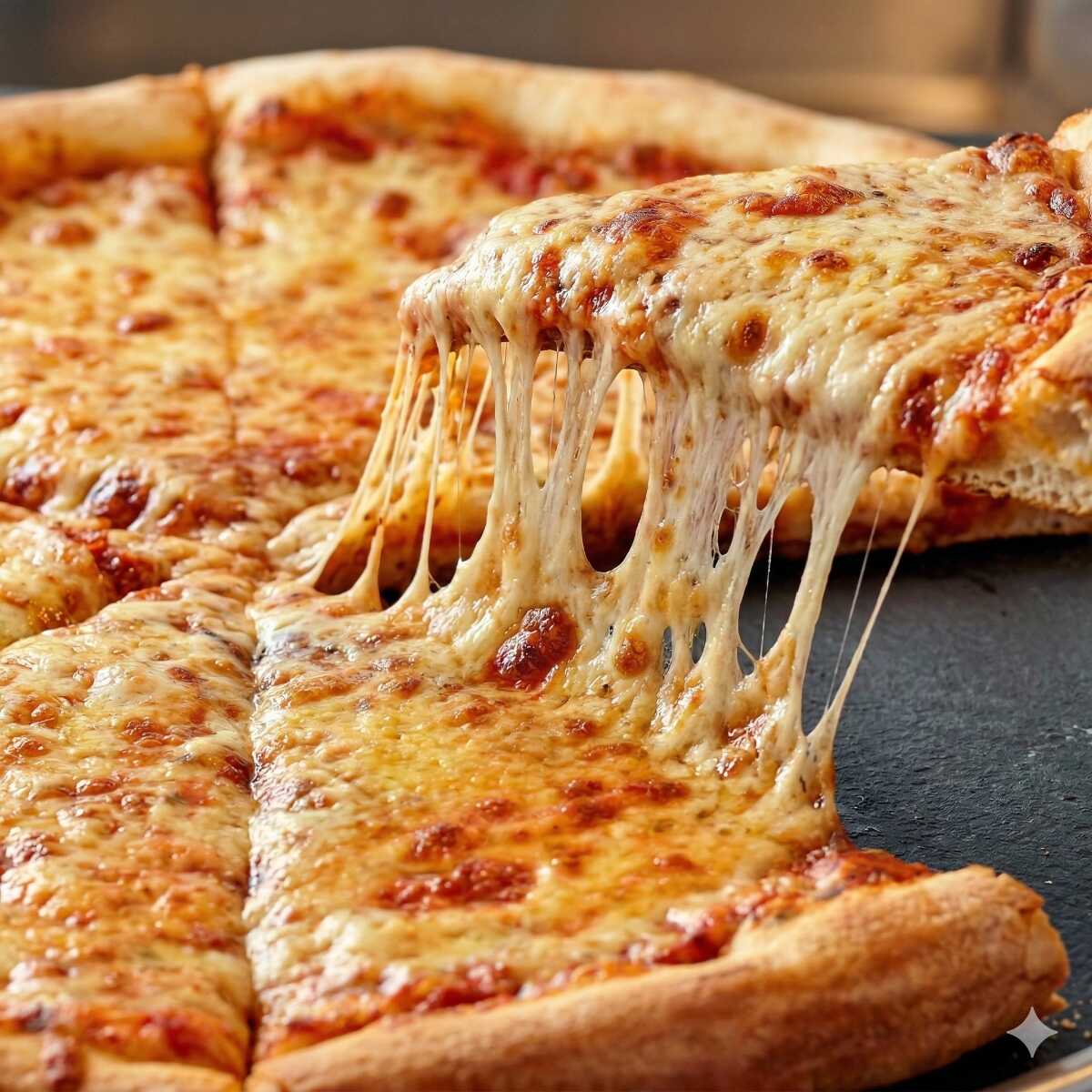 Pizza Grande Con Extra Queso
