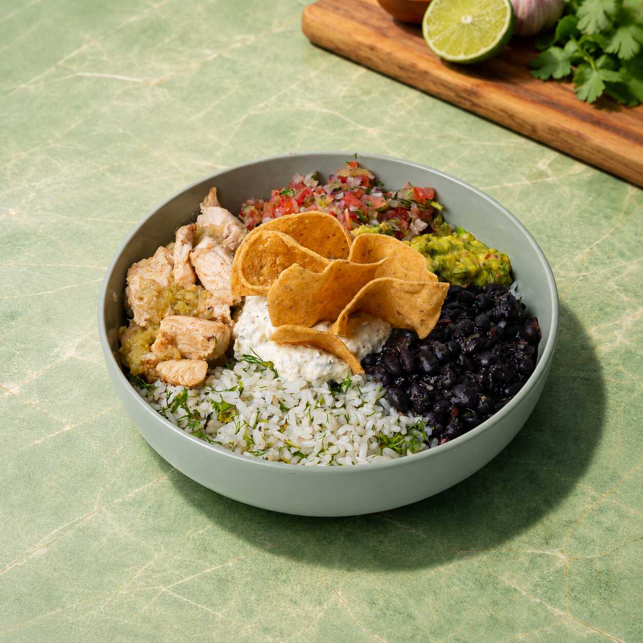 Menú Mexicano Pollo Bowl