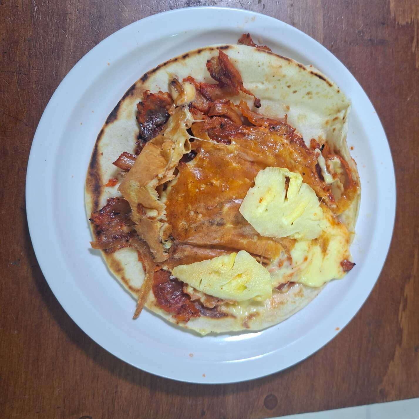 Taco de Pollo en Harina