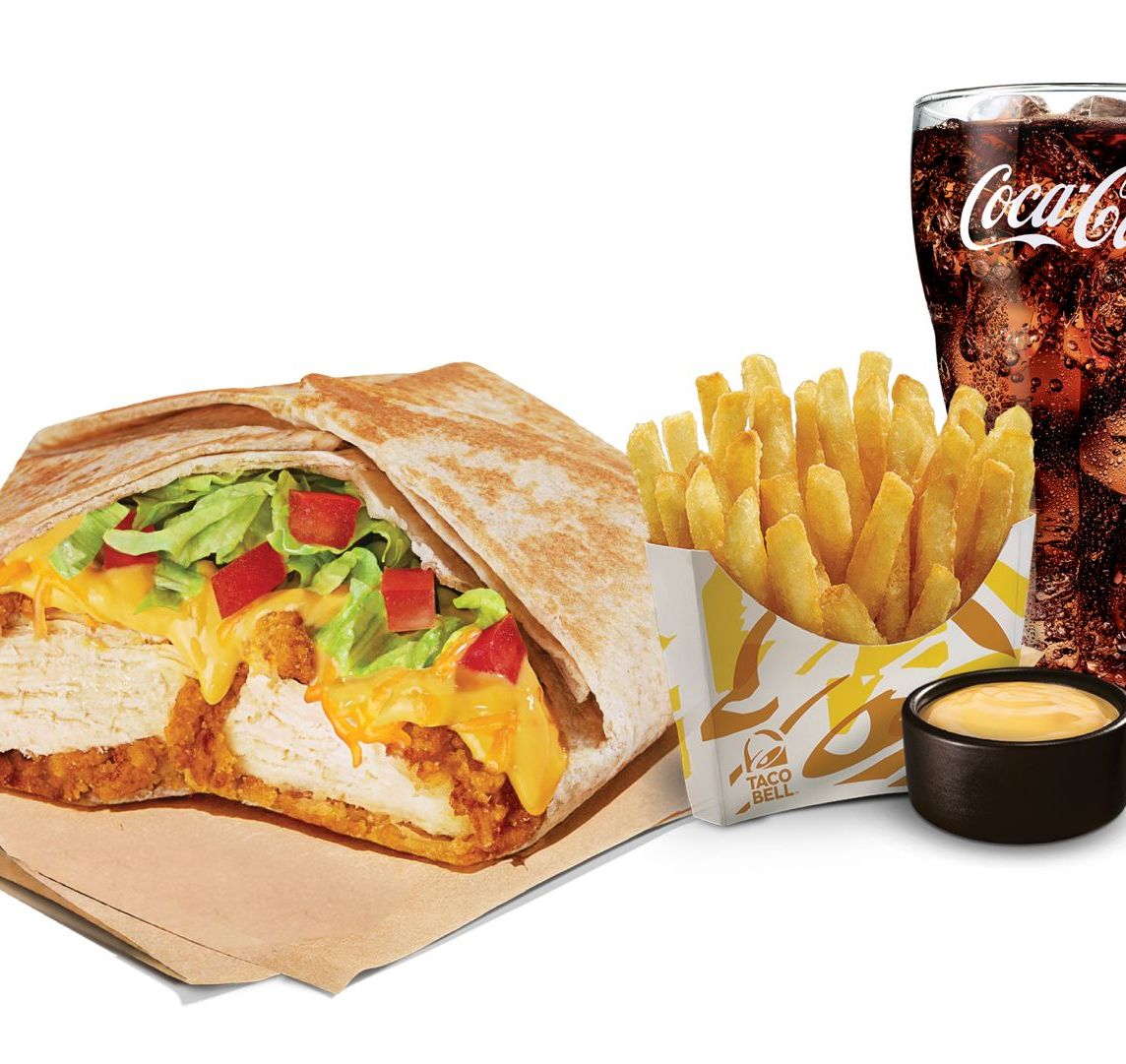 Combo Crispy Chicken Wrap Salsa de Queso