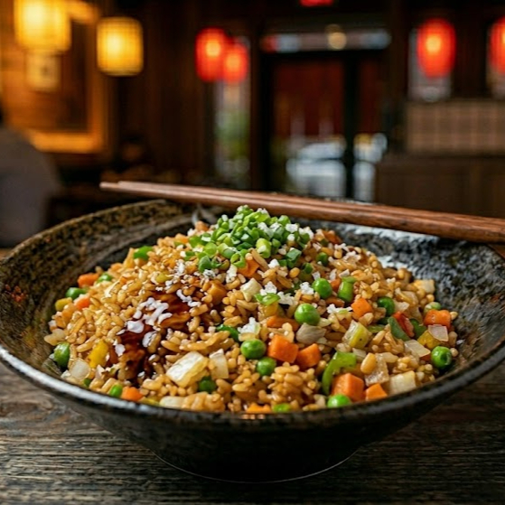 Yakimeshi de Verduras