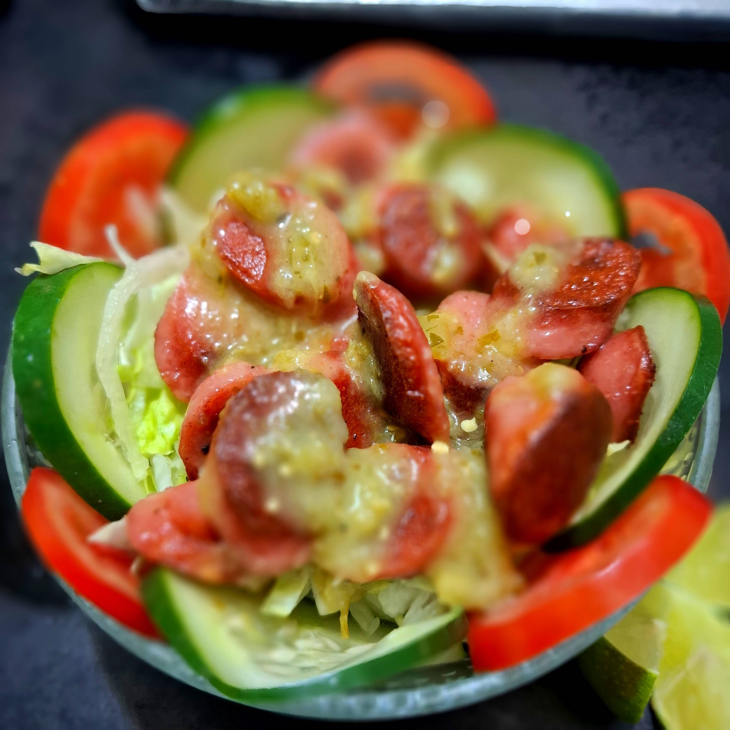 Ensalada Especial con Salchicha (regular)