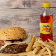 Combo Hamburguesa Media Libra Sencilla
