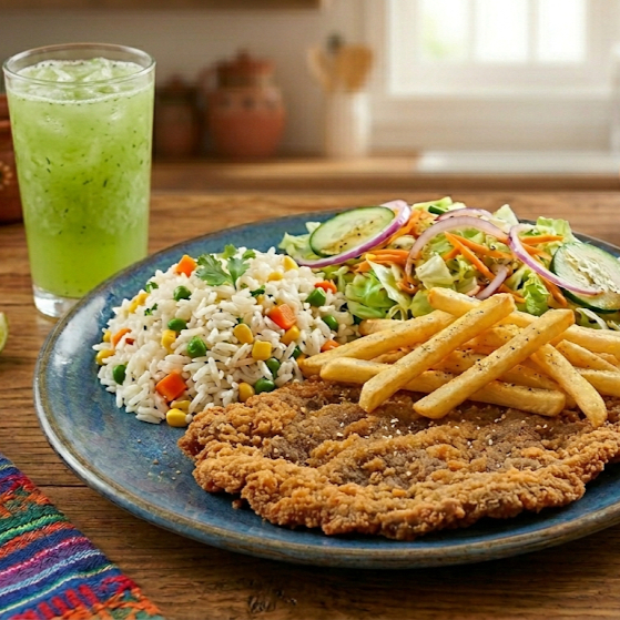 Milanesa de res