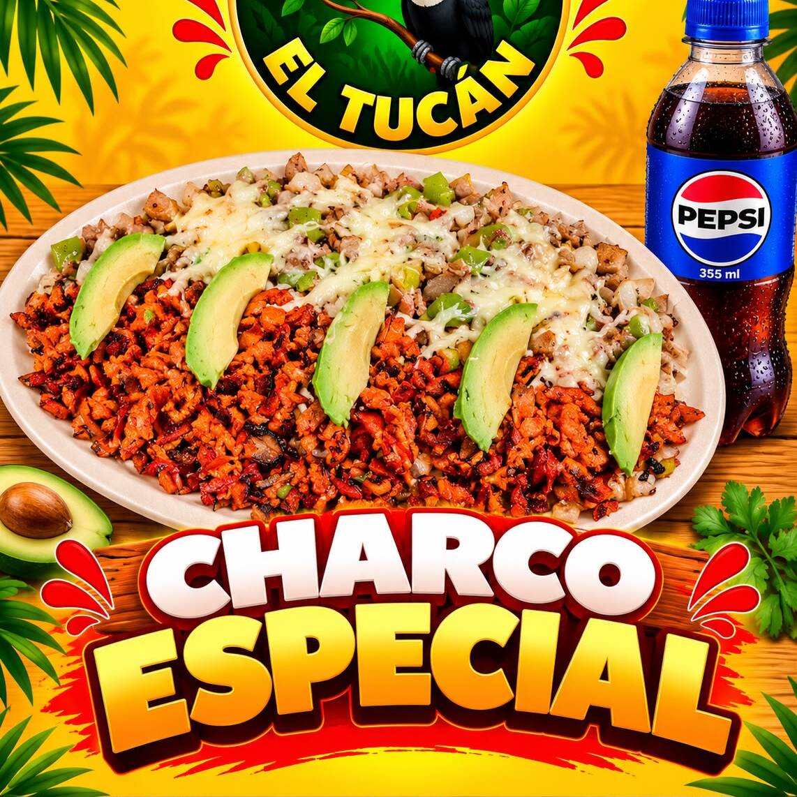 Charco Especial + PEPSI 355 Ml
