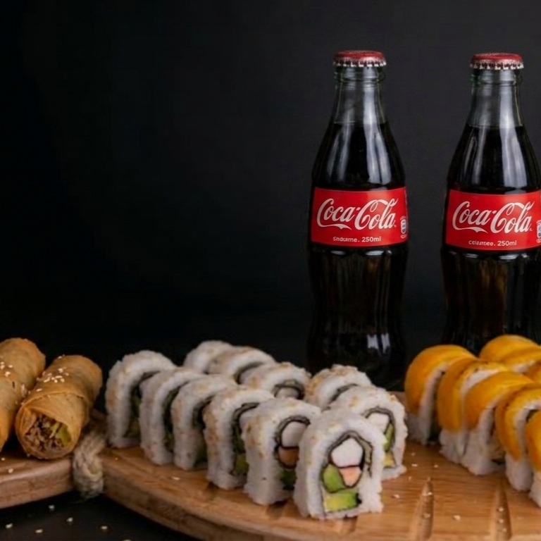 Duo Sushi 24 Piezas+2 Lumpias + 2 COCA-COLA